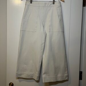 SPANX Cream Wide Leg Pants